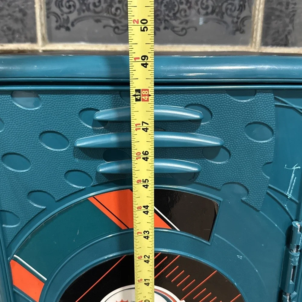 Vintage 1996 Suncast Miami Dolphins NFL Plastic Storage Locker 49